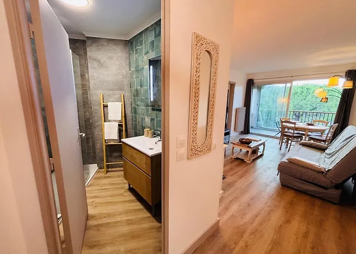 Apartamento F2 Dans Résidence Avec 3 Piscines