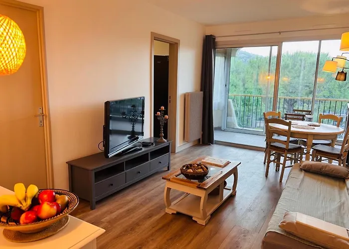 Apartamento F2 Dans Résidence Avec 3 Piscines